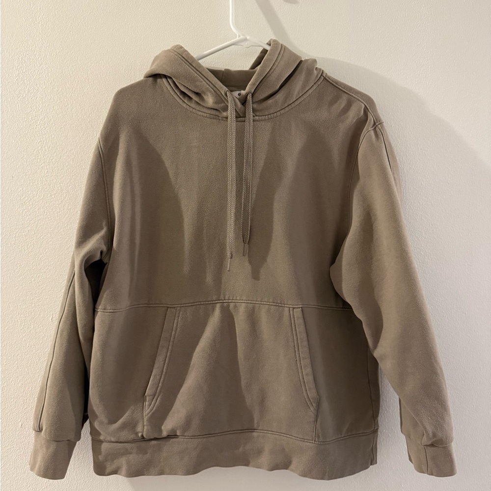 Athleta Tan Hoodie Sweater